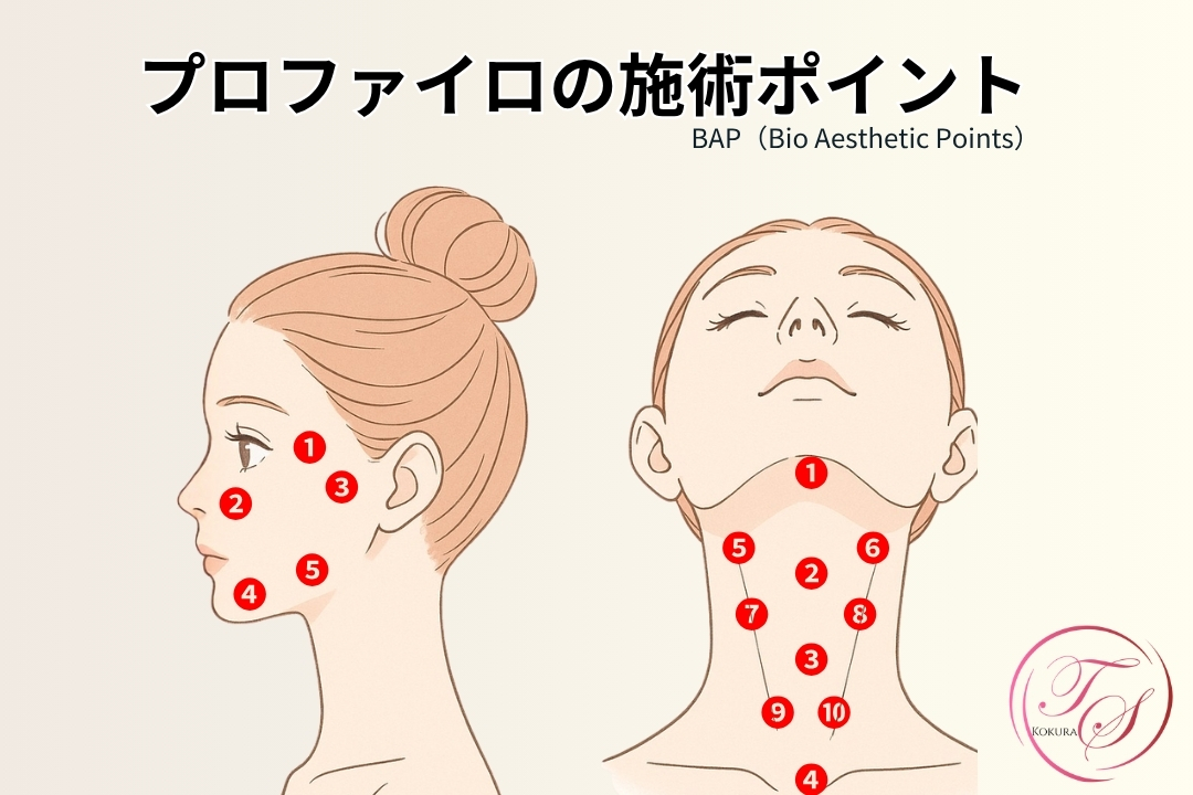 プロファイロの施術ポイント BAP_BioAestheticPoints